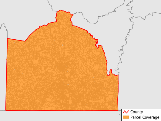 Lincoln County Tennessee GIS Parcel Data Download Coverage