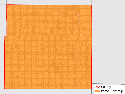Linn County Kansas GIS Parcel Data Download Coverage