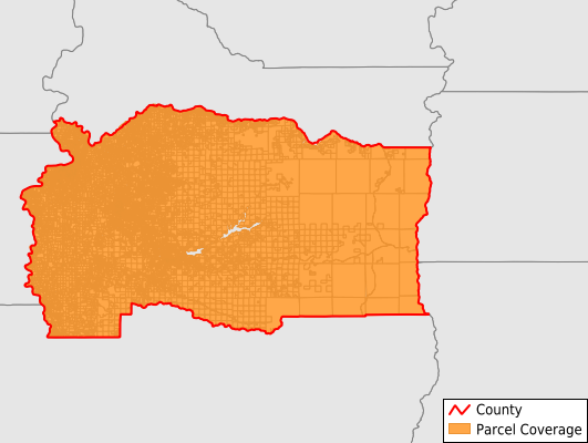 Linn County Oregon GIS Parcel Data Download Coverage