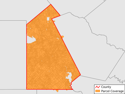 Live Oak County Texas GIS Parcel Data Download Coverage