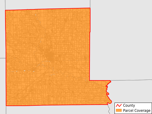 Livingston County Missouri GIS Parcel Data Download Coverage