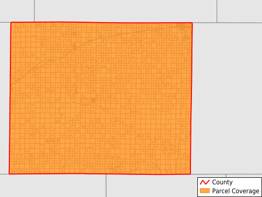 Logan County Kansas GIS Parcel Data Download Coverage
