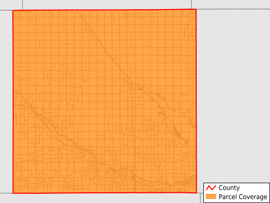 Loup County Nebraska GIS Parcel Data Download Coverage
