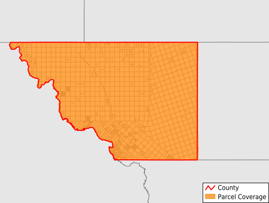 Loving County Texas GIS Parcel Data Download Coverage