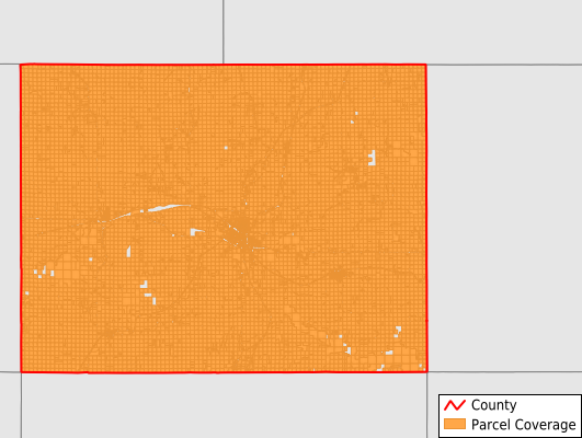 Lucas County Iowa GIS Parcel Data Download Coverage