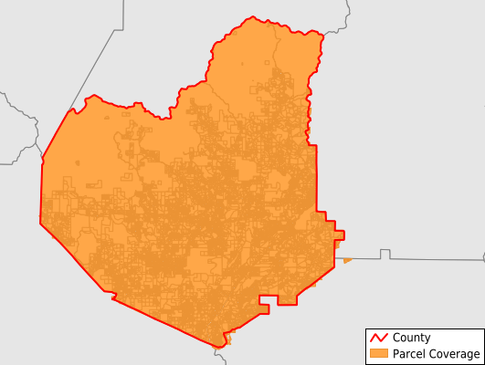 Lumpkin County Georgia GIS Parcel Data Download Coverage