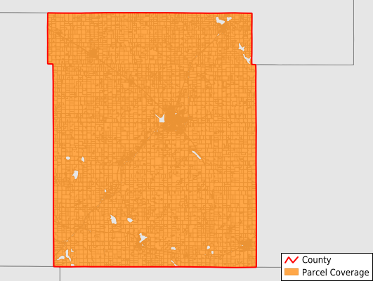 Lyon County Minnesota GIS Parcel Data Download Coverage