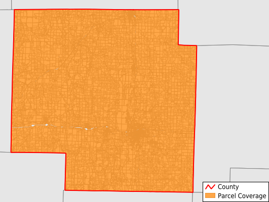 Macon County Missouri GIS Parcel Data Download Coverage