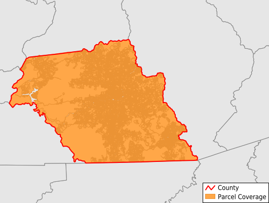 Macon County North Carolina GIS Parcel Data Download Coverage