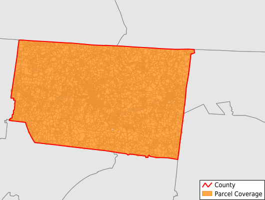 Macon County Tennessee GIS Parcel Data Download Coverage