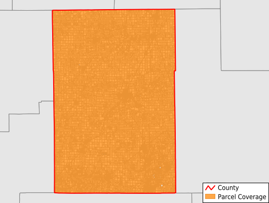 Macoupin County Illinois GIS Parcel Data Download Coverage