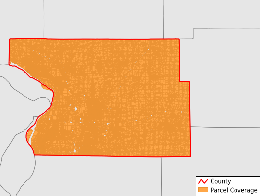 Madison County Illinois GIS Parcel Data Download Coverage