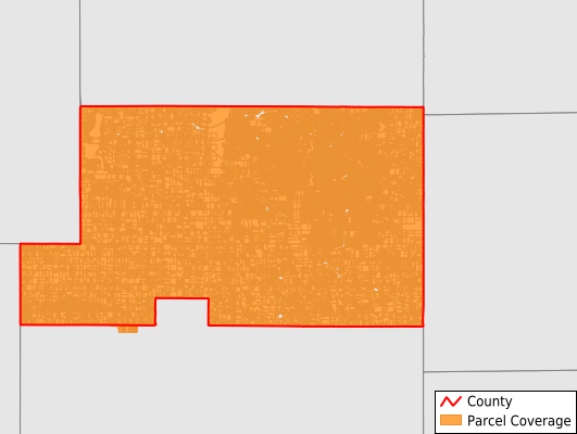Mahoning County Ohio GIS Parcel Data Download Coverage