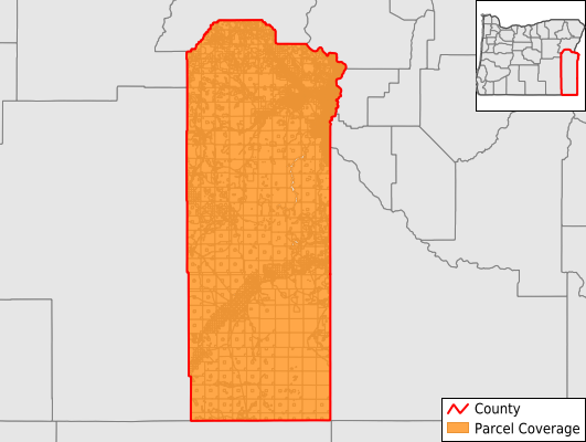 Malheur County Oregon GIS Parcel Data Download Coverage