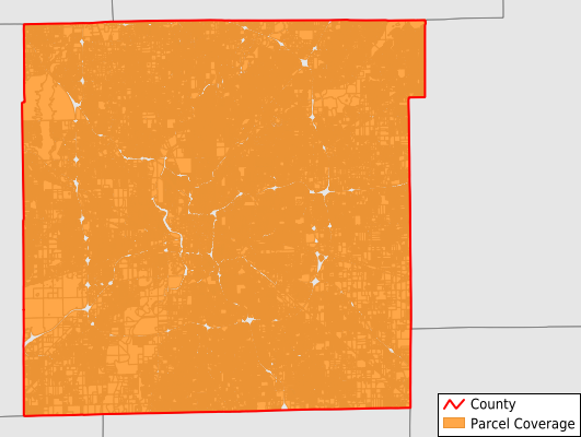 Marion County Indiana GIS Parcel Data Download Coverage