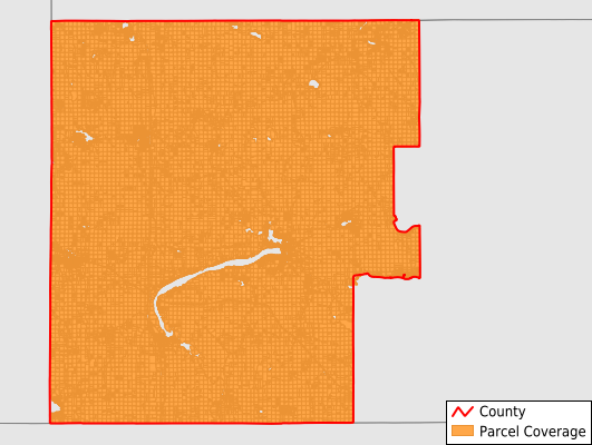 Marquette County Wisconsin GIS Parcel Data Download Coverage
