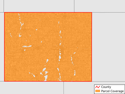 Martin County Minnesota GIS Parcel Data Download Coverage