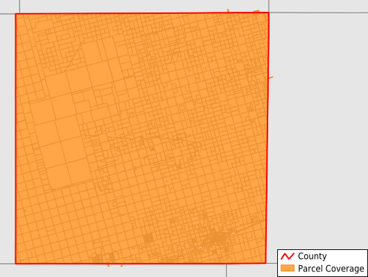 Martin County Texas GIS Parcel Data Download Coverage
