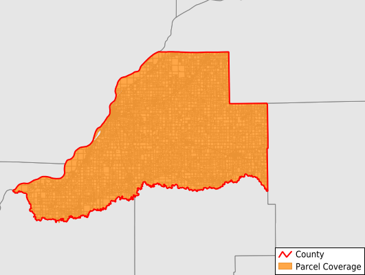 Mason County Illinois GIS Parcel Data Download Coverage