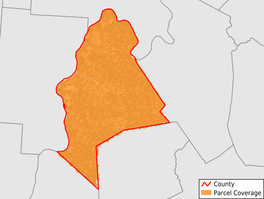 Mason County West Virginia GIS Parcel Data Download Coverage