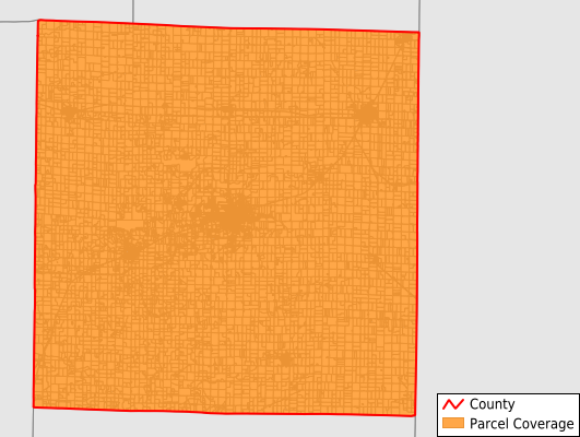 McDonough County Illinois GIS Parcel Data Download Coverage