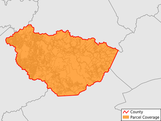 McDowell County West Virginia GIS Parcel Data Download Coverage