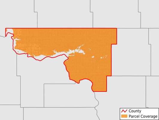 McLean County North Dakota GIS Parcel Data Download Coverage