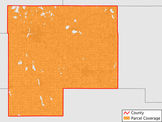 McLeod County Minnesota GIS Parcel Data Download Coverage