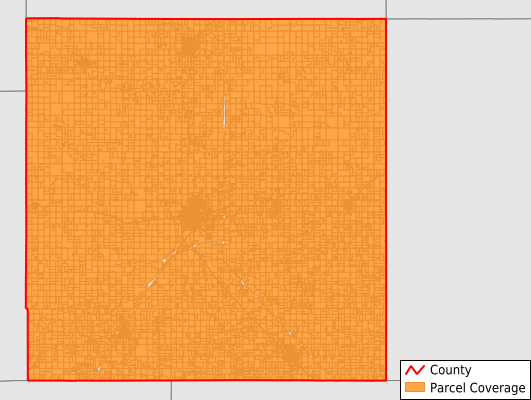 McPherson County Kansas GIS Parcel Data Download Coverage