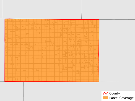 McPherson County Nebraska GIS Parcel Data Download Coverage