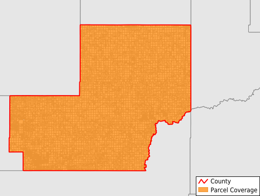 Meade County South Dakota GIS Parcel Data Download Coverage