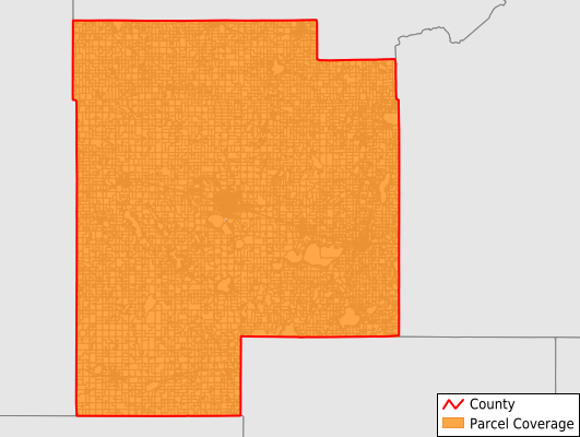 Meeker County Minnesota GIS Parcel Data Download Coverage