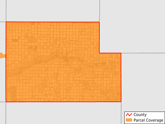 Menard County Texas GIS Parcel Data Download Coverage