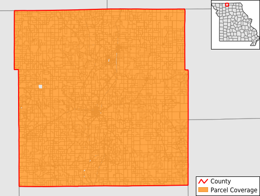 Mercer County Missouri GIS Parcel Data Download Coverage