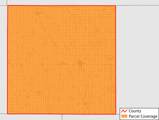 Miner County South Dakota GIS Parcel Data Download Coverage