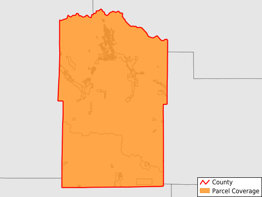 Mineral County Colorado GIS Parcel Data Download Coverage