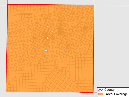 Mitchell County Texas GIS Parcel Data Download Coverage