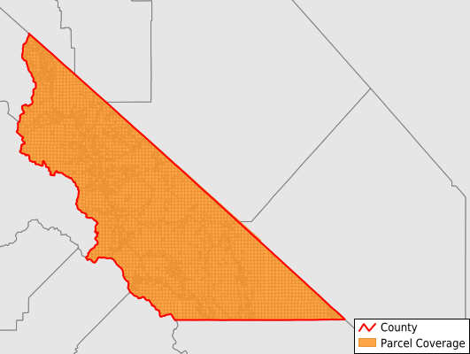 Mono County California GIS Parcel Data Download Coverage
