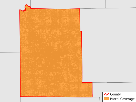 Monroe County Indiana GIS Parcel Data Download Coverage