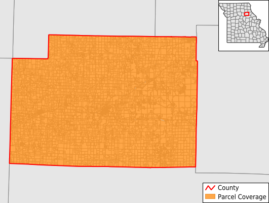 Monroe County Missouri GIS Parcel Data Download Coverage