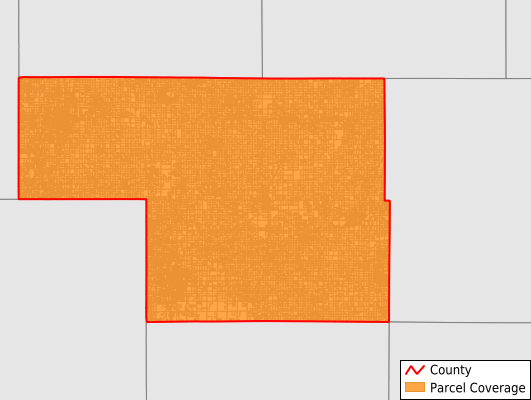 Montcalm County Michigan GIS Parcel Data Download Coverage