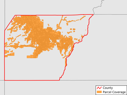 Montezuma County Colorado GIS Parcel Data Download Coverage
