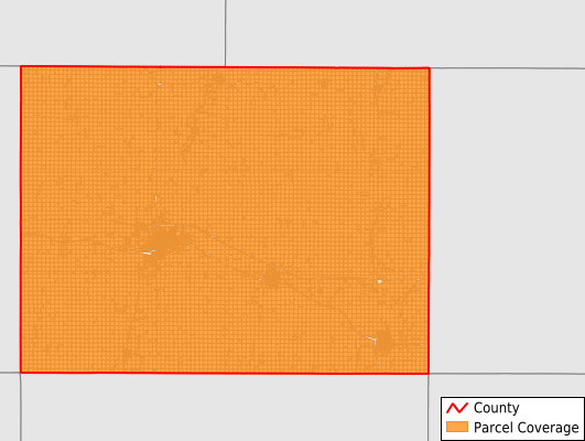 Montgomery County Iowa GIS Parcel Data Download Coverage