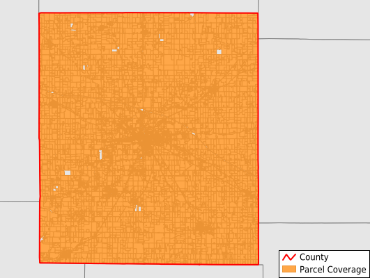 Montgomery County Indiana GIS Parcel Data Download Coverage