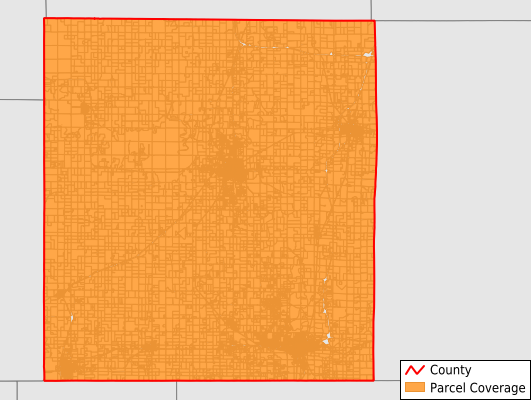 Montgomery County Kansas GIS Parcel Data Download Coverage