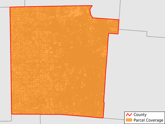 Montgomery County Ohio GIS Parcel Data Download Coverage