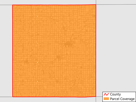 Moody County South Dakota GIS Parcel Data Download Coverage
