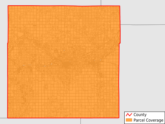 Morgan County Colorado GIS Parcel Data Download Coverage