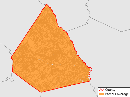 Morgan County Georgia GIS Parcel Data Download Coverage