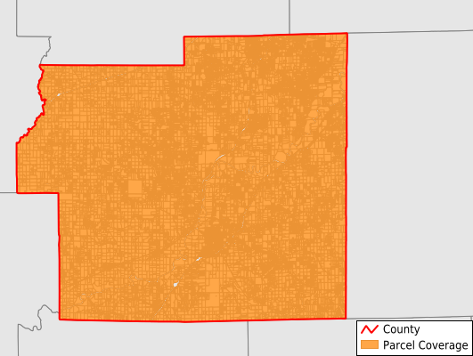 Morgan County Indiana GIS Parcel Data Download Coverage